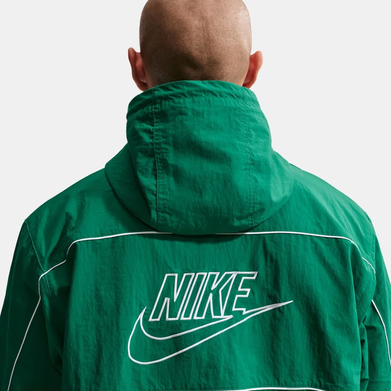 Nike Green Men's Club Hooded Jacket for Men | Best Price UAE