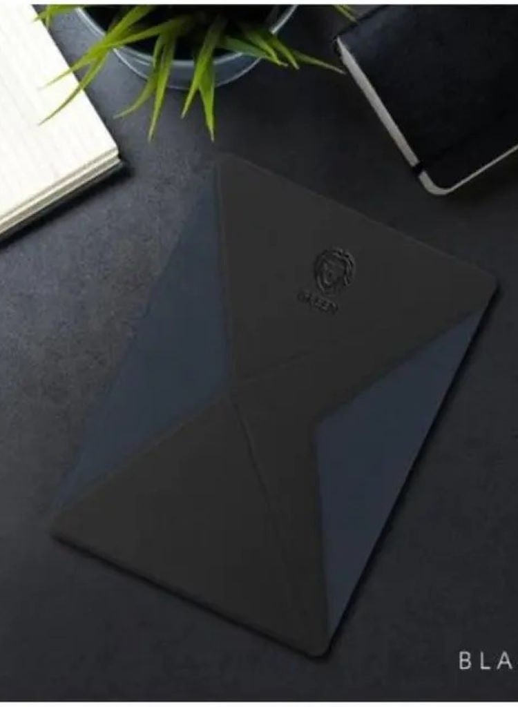 GREEN LION Premium Leather Tablet Stand ( 9" - 12.9" ) - Black - Image 2