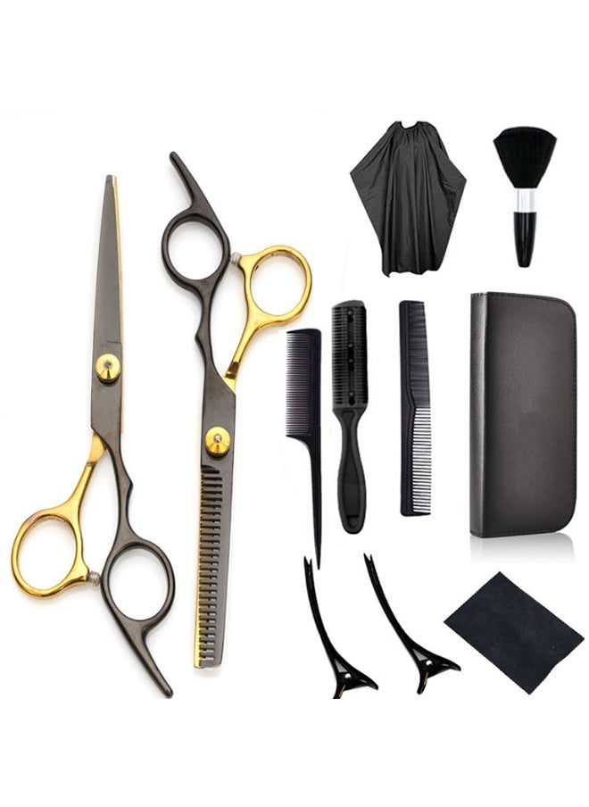Sharpdo Hair Cutting Scissors Kit, Professional Barber Shears Set with Hair Scissors Thinning Shears, Haircutting Sheers Hair Cut Blending Salon Scissor for Men Women Pet  - Image 1