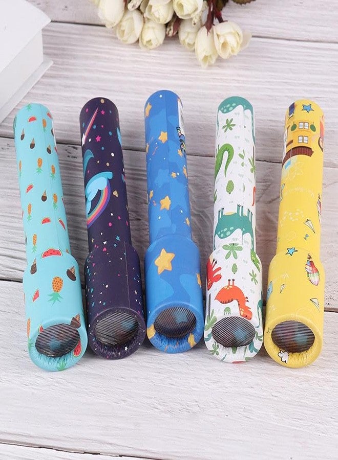 9UP® Kids Educational Kaleidoscope Toys | Pack of 1Pc Colorful Rotating Print Kaleidoscope for Children Birthday Party (Small Size) - Image 1