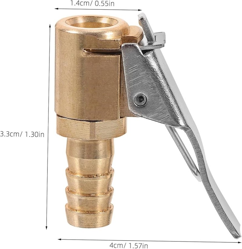 Heavy Duty Locking Tire Air Chuck for Inflators and Air Compressors Black - Image 3