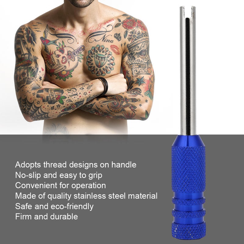 Professional Tattoo Machine Armature Regulator Spring Tattoo Needle Alignment AdjusterBlue - Image 5