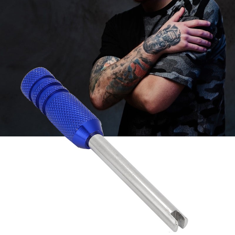 Professional Tattoo Machine Armature Regulator Spring Tattoo Needle Alignment AdjusterBlue - Image 1