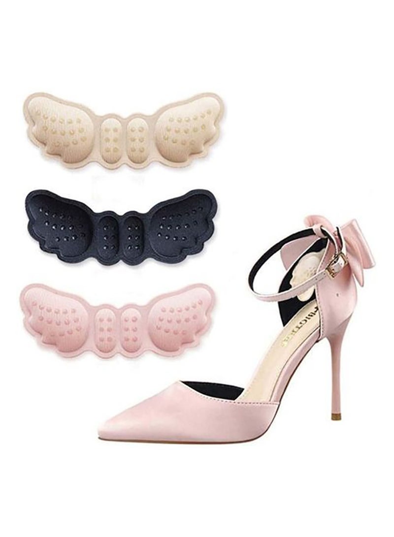 بطانات أحذية لكعب الأحذية الفضفاضة كبيرة جدًا بطانات داخلية لكعب القدم واقيات الكعب للنساء والرجال لعدم جروح القدم قطعتين - Image 4