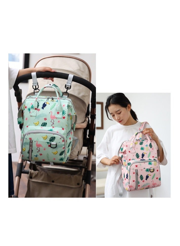 مارك وارفيلد الرجل الجديد Portable Large Capacity Leisure Multifunctional Backpack, Baby Stroller Hanging Bag - Image 4