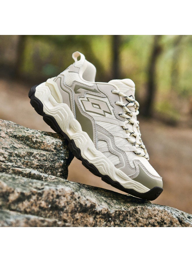 LOTTO Women's Outdoor Hiking Shoes, Autumn Shock Absorption, Rebound, Wear-resistant, Anti-slip Grip, Retro Casual Trekking Shoes For Women - Image 2
