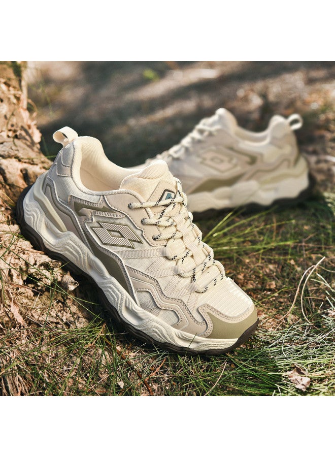 LOTTO Women's Outdoor Hiking Shoes, Autumn Shock Absorption, Rebound, Wear-resistant, Anti-slip Grip, Retro Casual Trekking Shoes For Women - Image 4