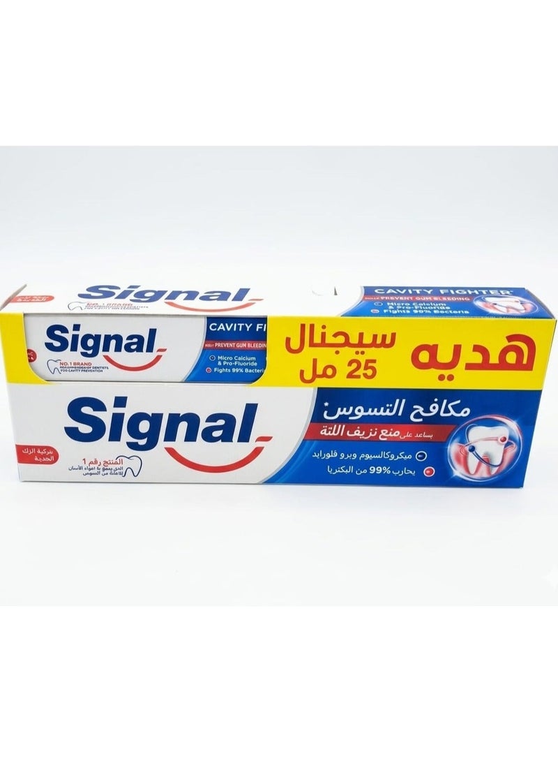 Dental Paste - 120 ml + Signal Dental Paste - 25 ml