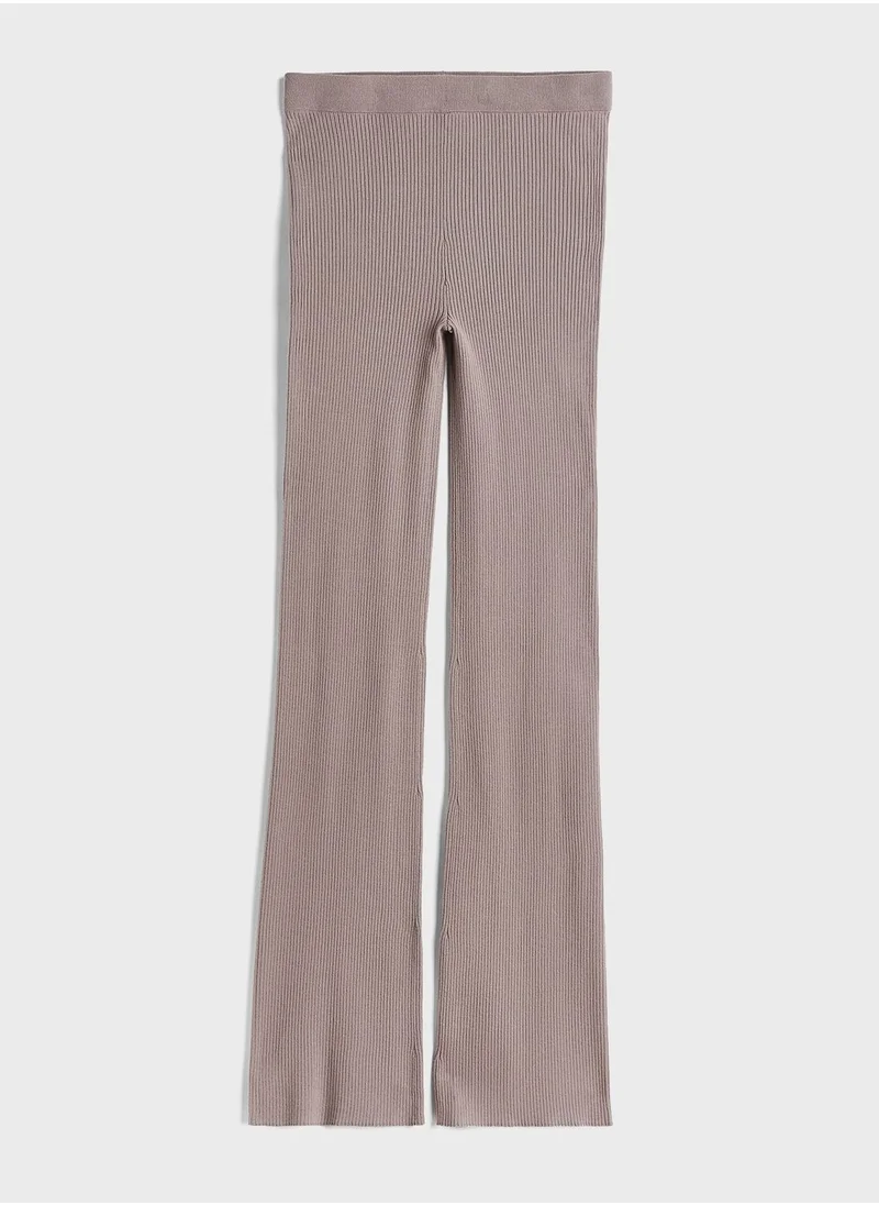 H&M Flared High Waist Pants