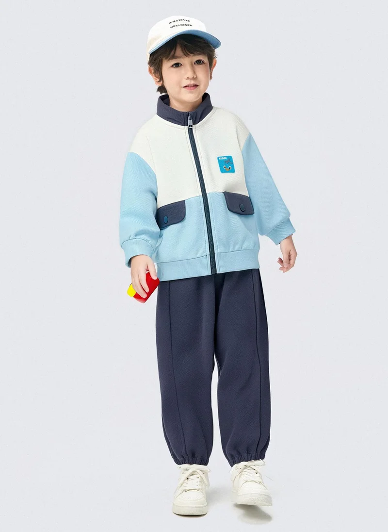 Balabala Toddler Boy Knit long sleeve suit