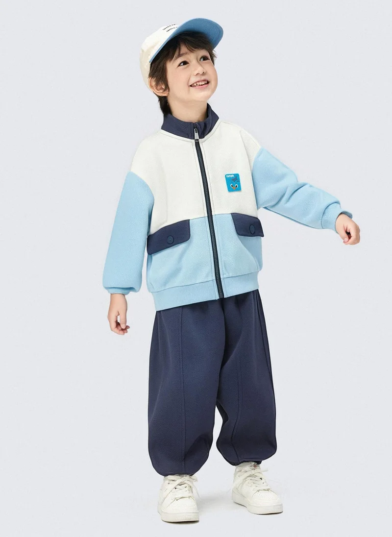 Balabala Toddler Boy Knit long sleeve suit