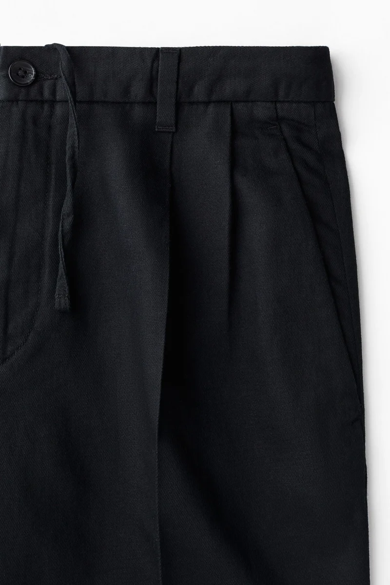 H&M Loose Fit Linen-blend trousers