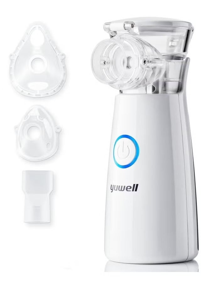 Yuwell Portable Nebuliser Machine for Kids and Adults - Silent Mesh Nebuliser Ideal for Travel and Home Use  - Image 1