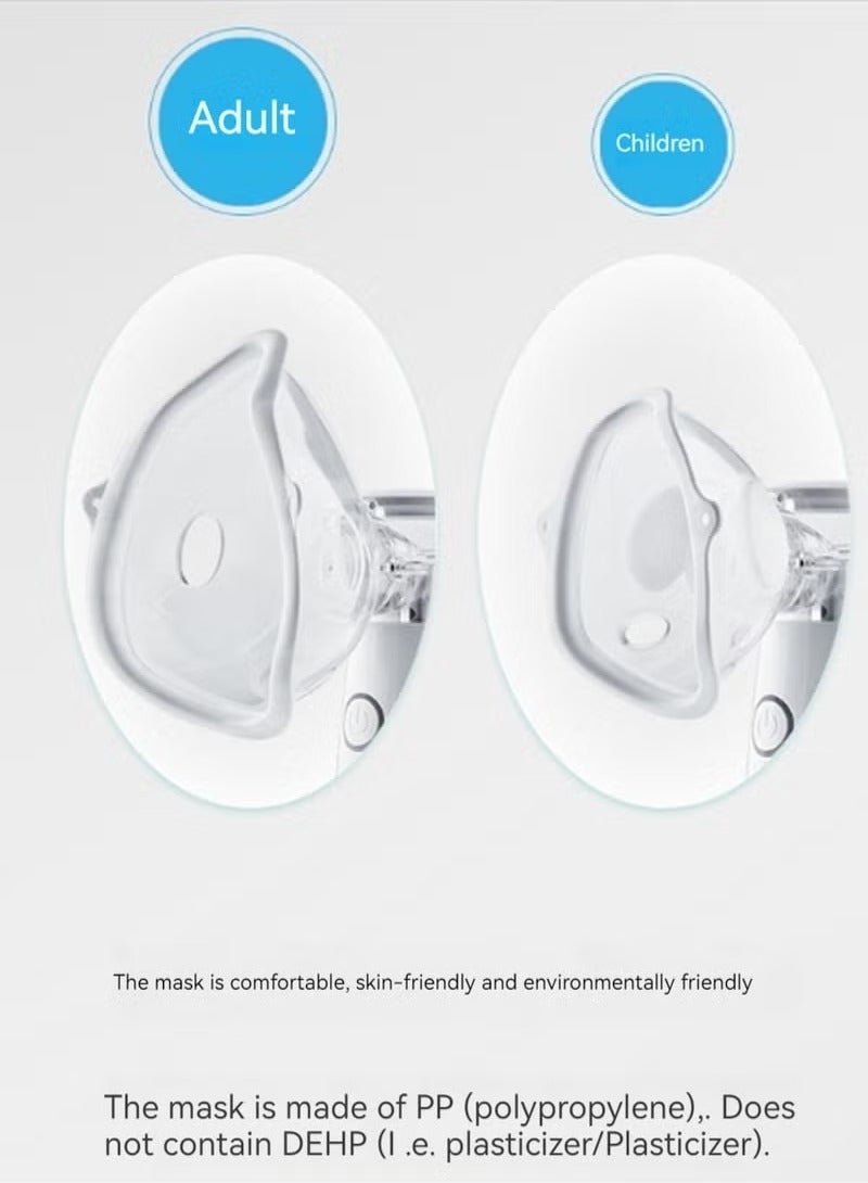 Yuwell Portable Nebuliser Machine for Kids and Adults - Silent Mesh Nebuliser Ideal for Travel and Home Use  - Image 5