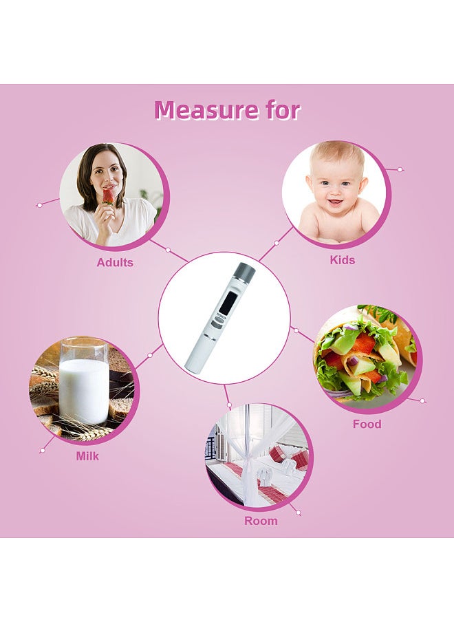 Mini Portable Non-Contact Infrared Thermometer 1S Quick Measurement Body / Room / Objects' Surface 3 Temperature Modes Home/Office/Traval Use