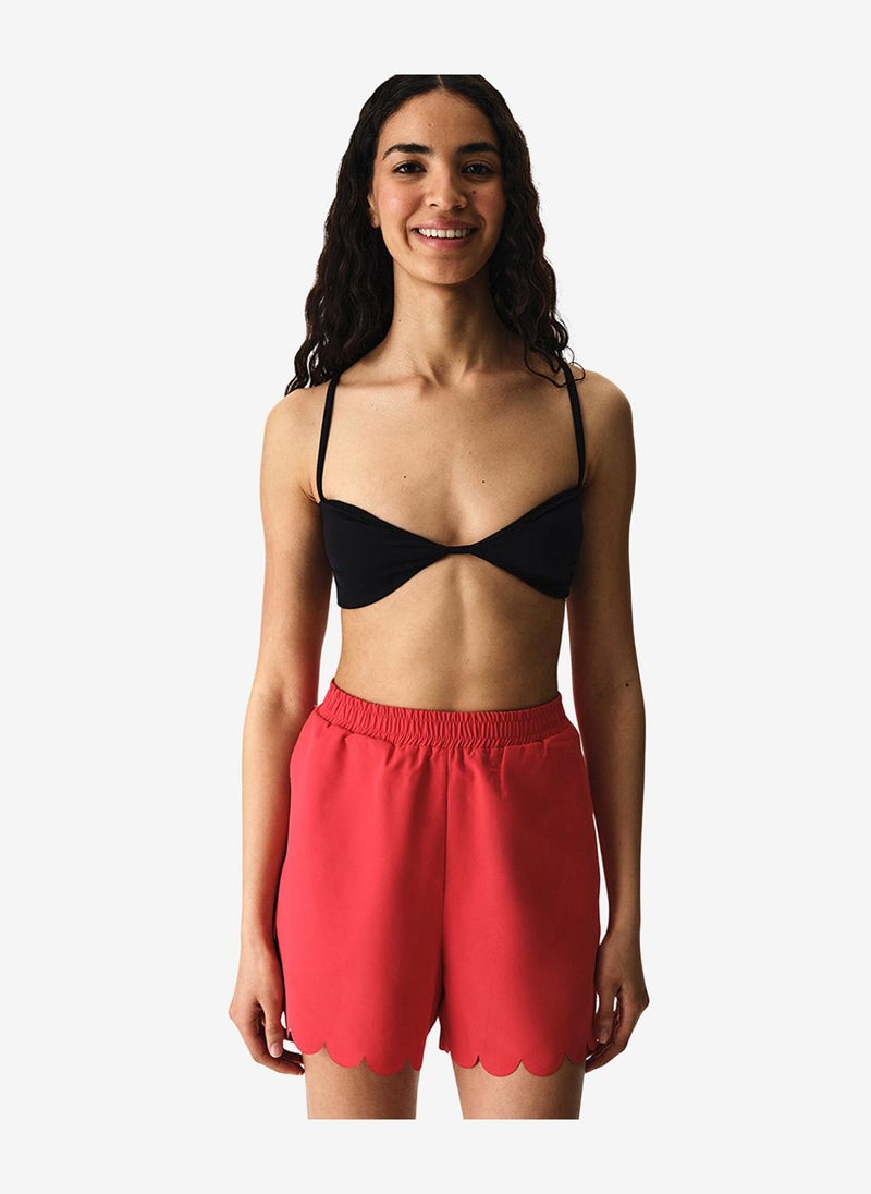 Penti Women Laser Sea Red Beach Shorts - Image 4