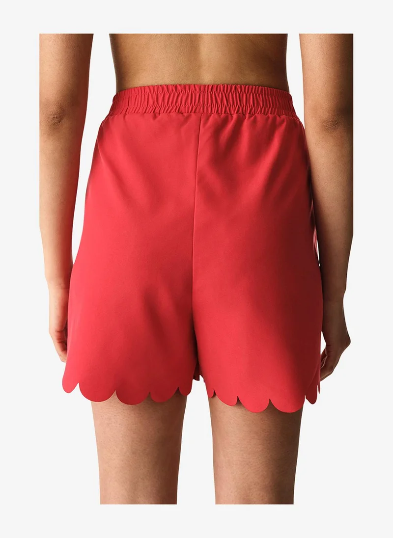 Penti Women Laser Sea Red Beach Shorts