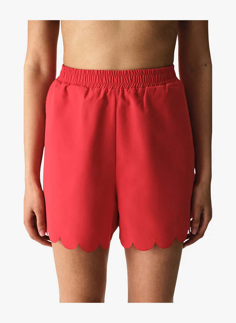 Penti Women Laser Sea Red Beach Shorts