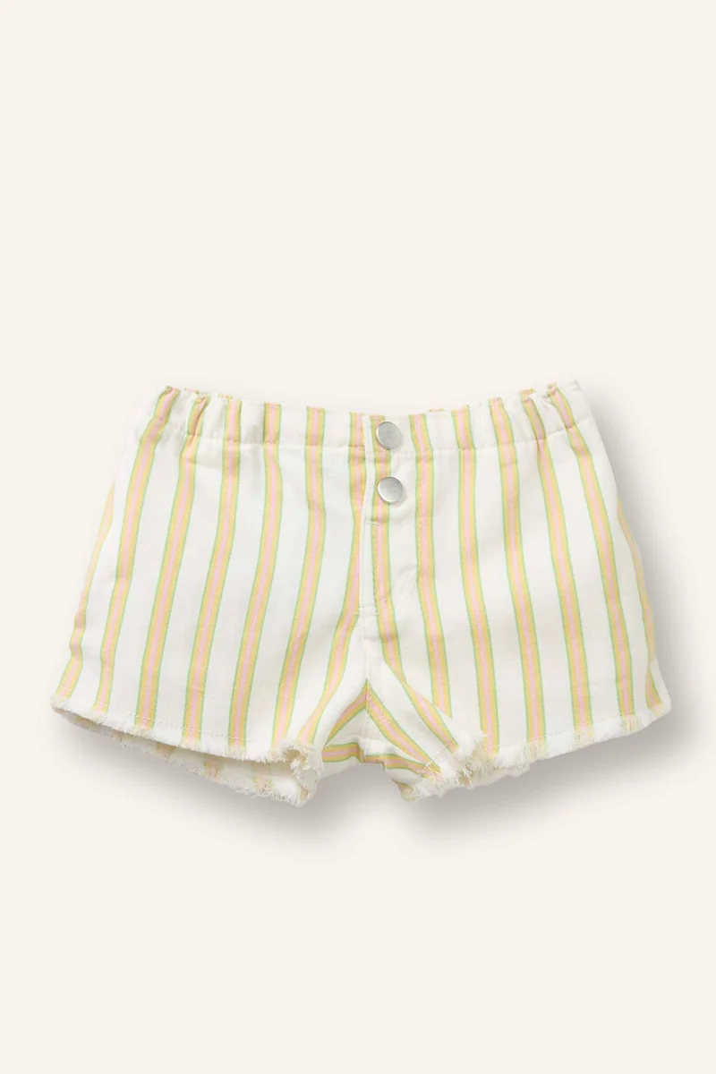 ديفاكتو Baby Girl Elastic Band Shorts