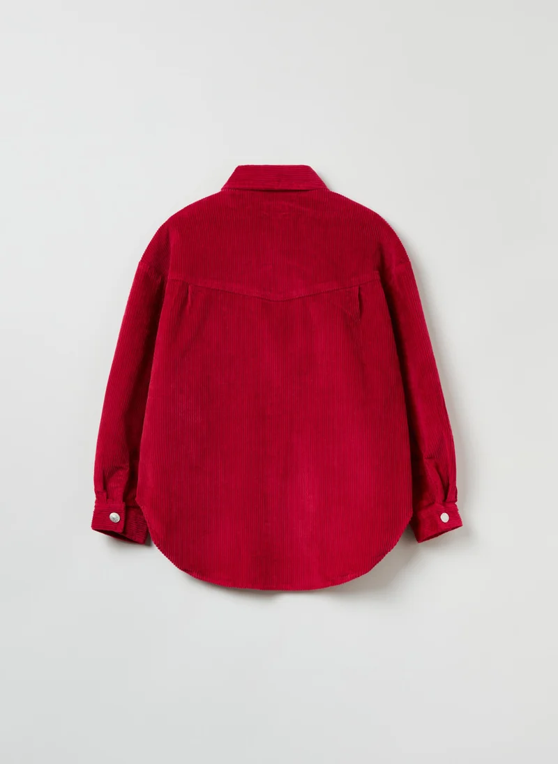 Ovs Ovs Girls Corduroy Shirt