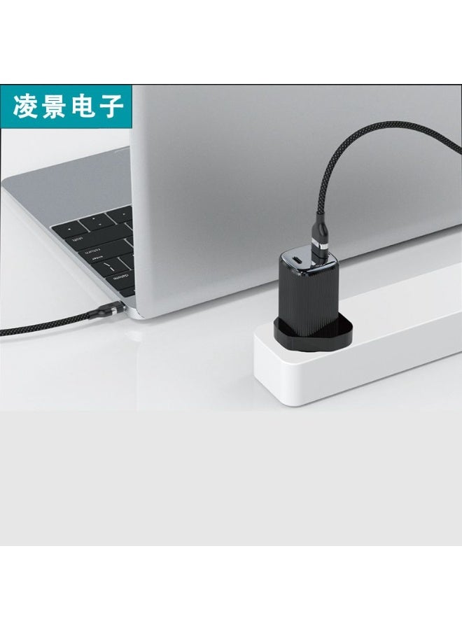 DADU GaN 35W Fast Charger DC 370 | PD + QC USB-C & USB Fast Charging Adapter with Digital Display, European & UK Travel Plug, Universal Compatibility for iPhone, Android, MacBook, Power Bank, ThinkPad, AirPods & Other Devices (Without Cable) - Image 3