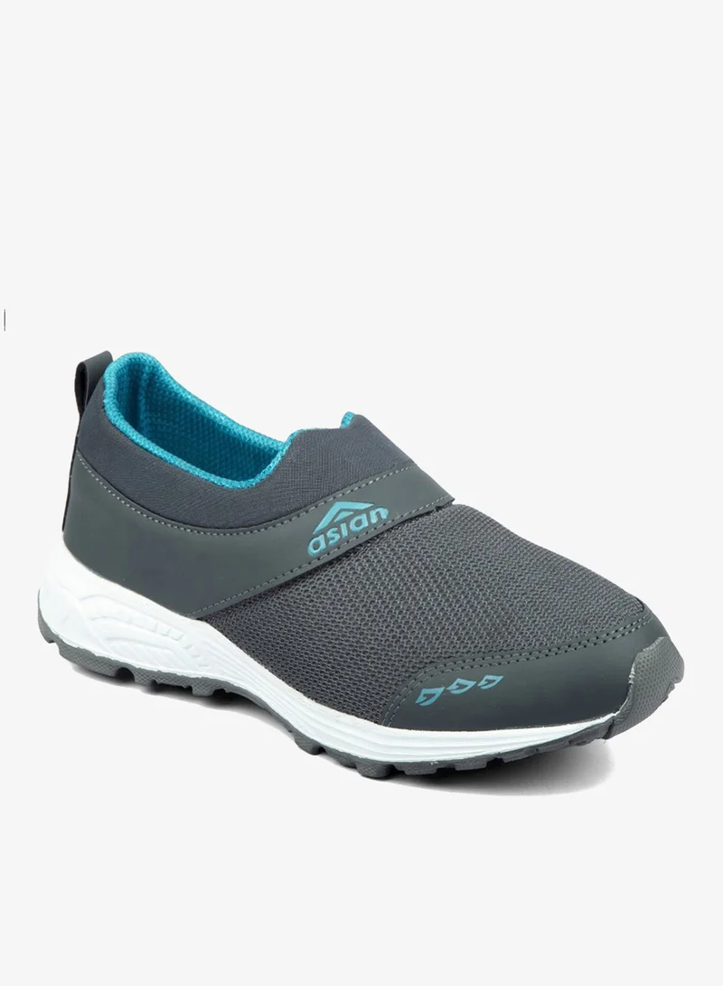 Asian  Grey Running Shoes for Men for Men | Best Price UAE