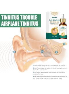 SOUTH MOON Herbal Ear Drops for Tinnitus & Ear Ringing Relief | SOUTH MOON | Natural Formula, 20ml  - Image 5