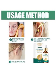 SOUTH MOON Herbal Ear Drops for Tinnitus & Ear Ringing Relief | SOUTH MOON | Natural Formula, 20ml  - Image 3