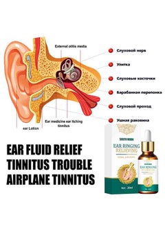 SOUTH MOON Herbal Ear Drops for Tinnitus & Ear Ringing Relief | SOUTH MOON | Natural Formula, 20ml  - Image 4