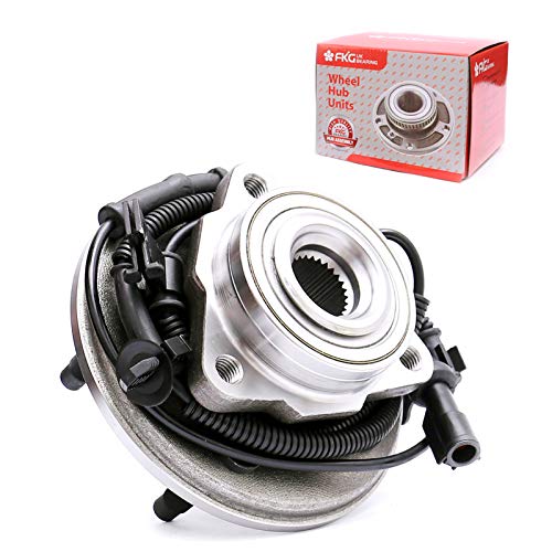 FKG 515078 Front Wheel Bearing Hub Assembly for 2006-2010 Ford Explorer, 2007-2010 Ford Explorer Sport Trac, 2006-2010 Mercury Mountaineer, 5 Lugs W/ABS - Image 1