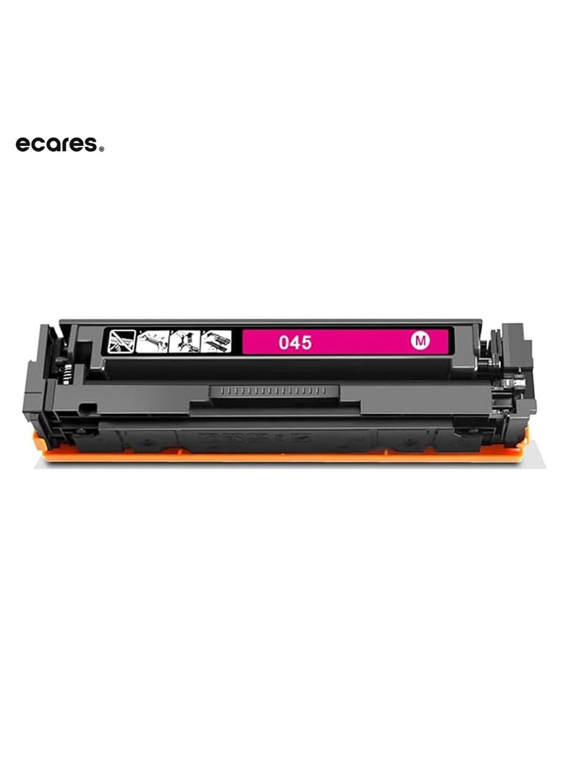 ECARES® Compatible Toner Cartridge Replacement for Canon 045 For Canon LBP-611Cn LBP-612Cdw MF632Cdw MF634Cdw MF635Cx LBP-611Cn LBP-613Cdw MF631Cn MF633Cdw MF635Cx Printers. (Magenta) - Image 1