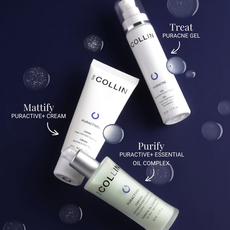 G.M. COLLIN Puractive+ Cream | Moisturizing Face Cream for Oily to Acne-Prone Skin | Reduces Excess Oil, Matifies the Skin and Tightens Enlarged Pores - Image 3