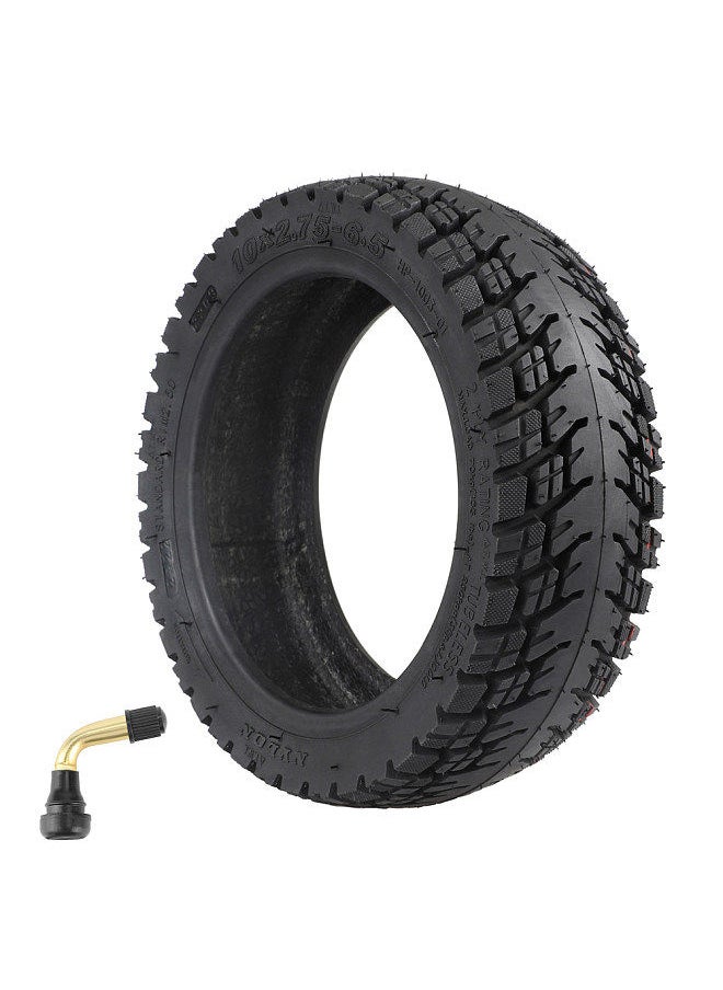 ULIP Ulip 10x2.75-6.5 Tubeless Tire 10 Inch Off-Road Vacuum Tire Electric Scooter Tyre Replacement with Nozzle  - Image 1
