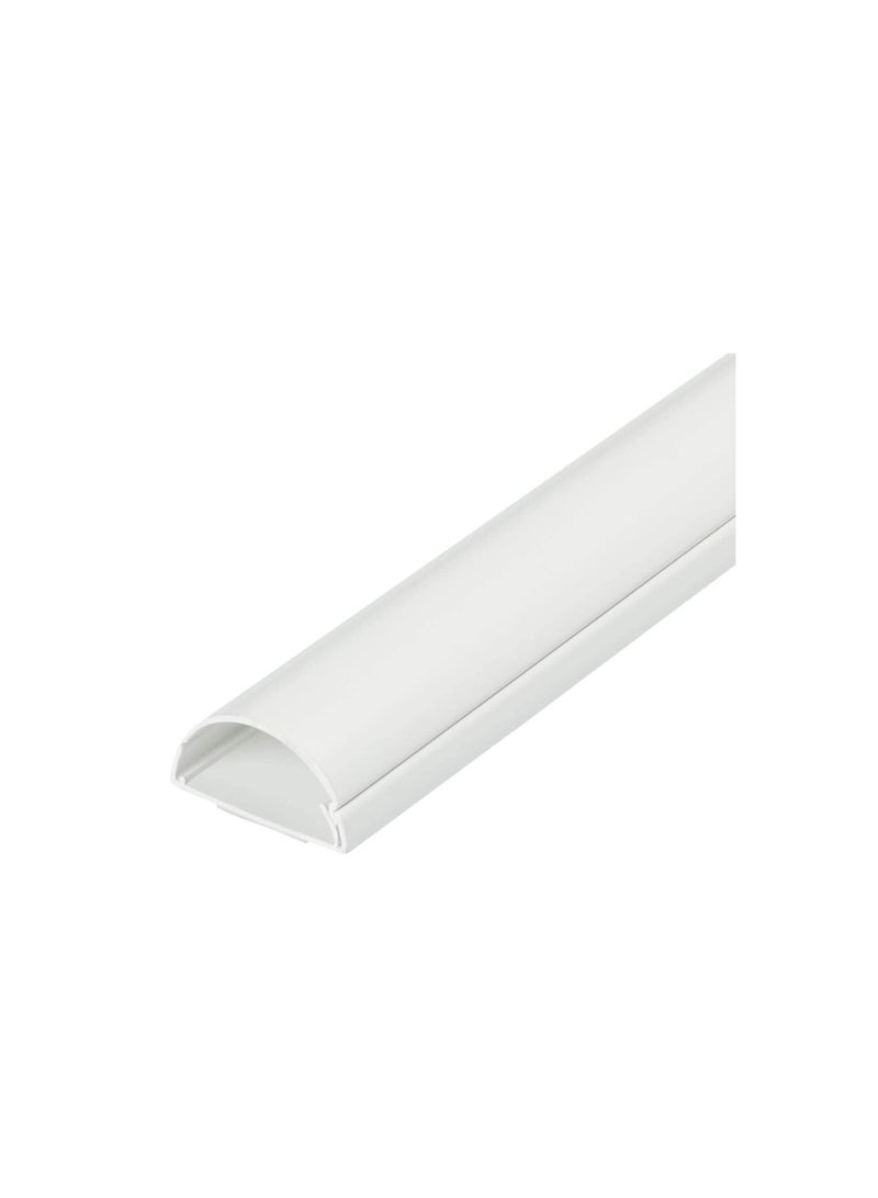Electrical PVC Floor Trunking 35mm X 10mm X 2mtr-White