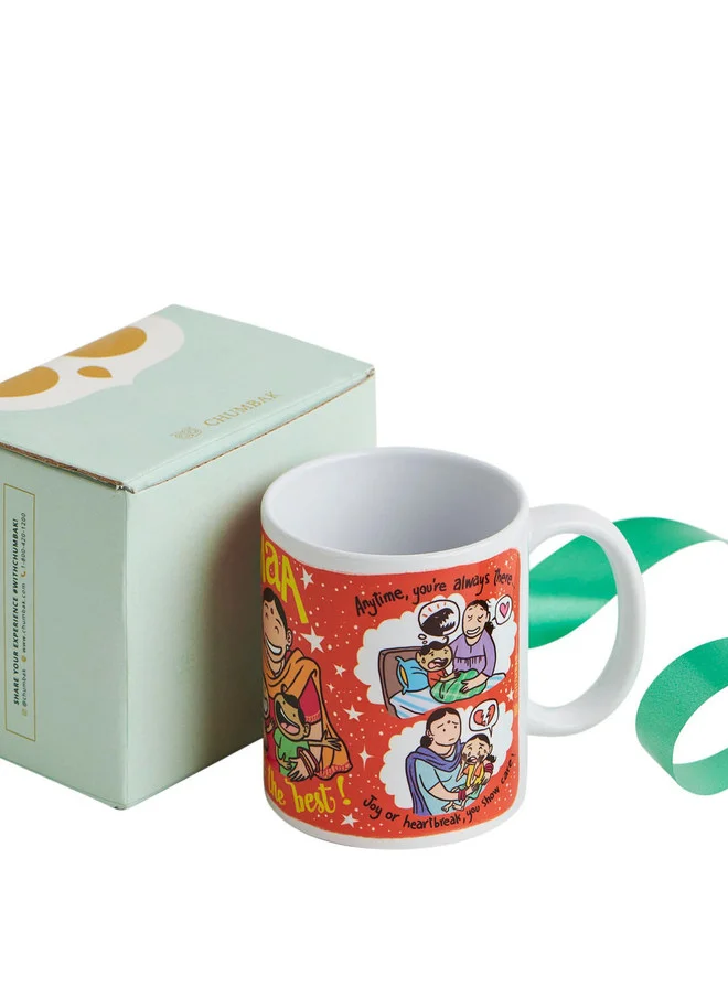 Chumbak Maa' You're the best! Mug-Coral