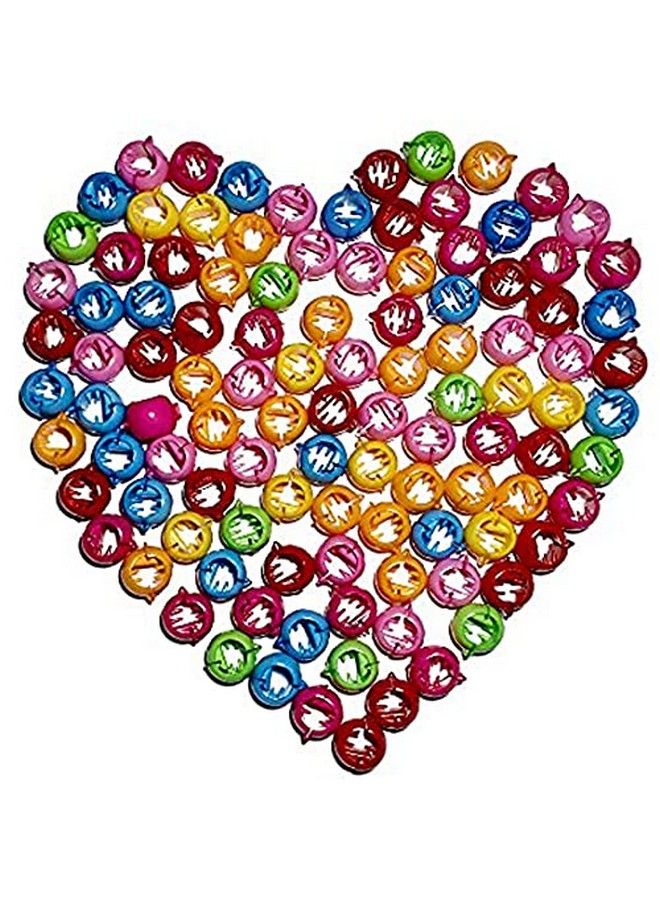 Drishti Plastic Hair Claw Clip/ Beats For Girls & Women Small Size Multicolor Pack Of 100 - Image 2