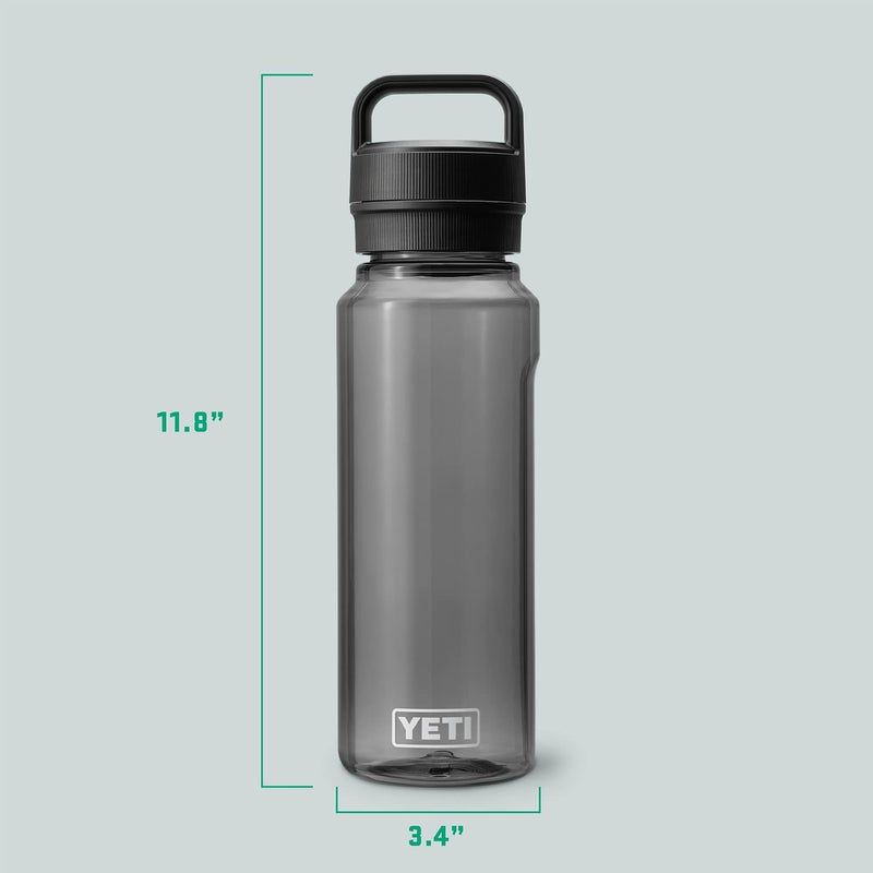 YETI Yonder 1L/34 oz Water Bottle with Leakproof Yonder Chug Cap, Charcoal - Image 4
