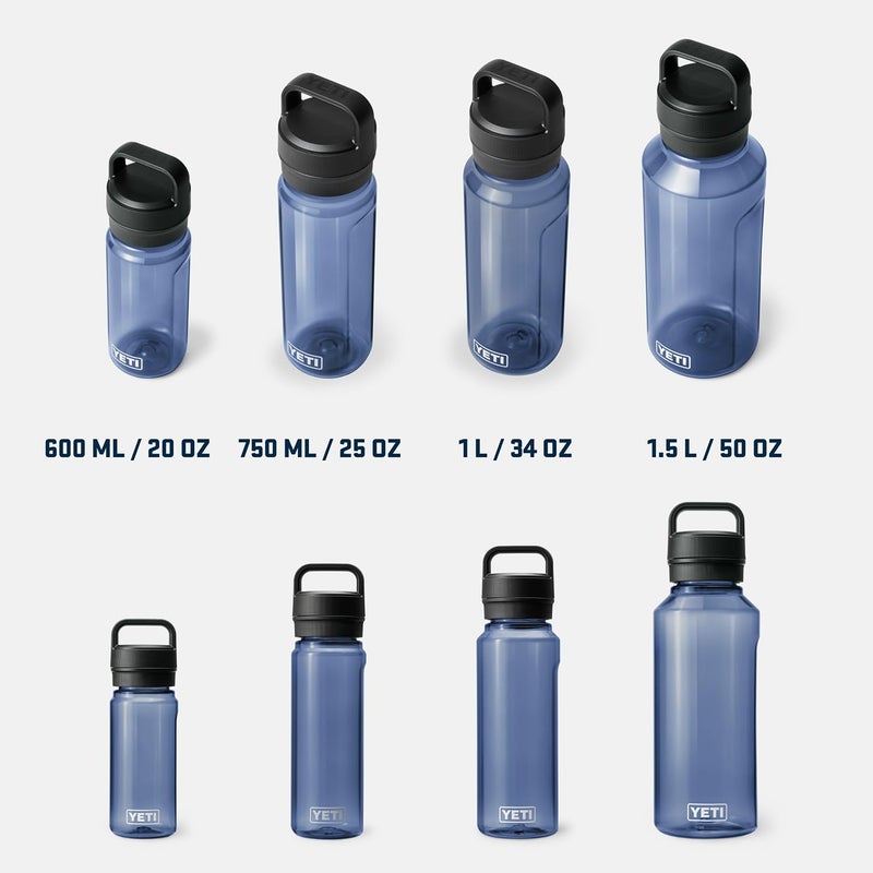 YETI Yonder 1L/34 oz Water Bottle with Leakproof Yonder Chug Cap, Charcoal - Image 5