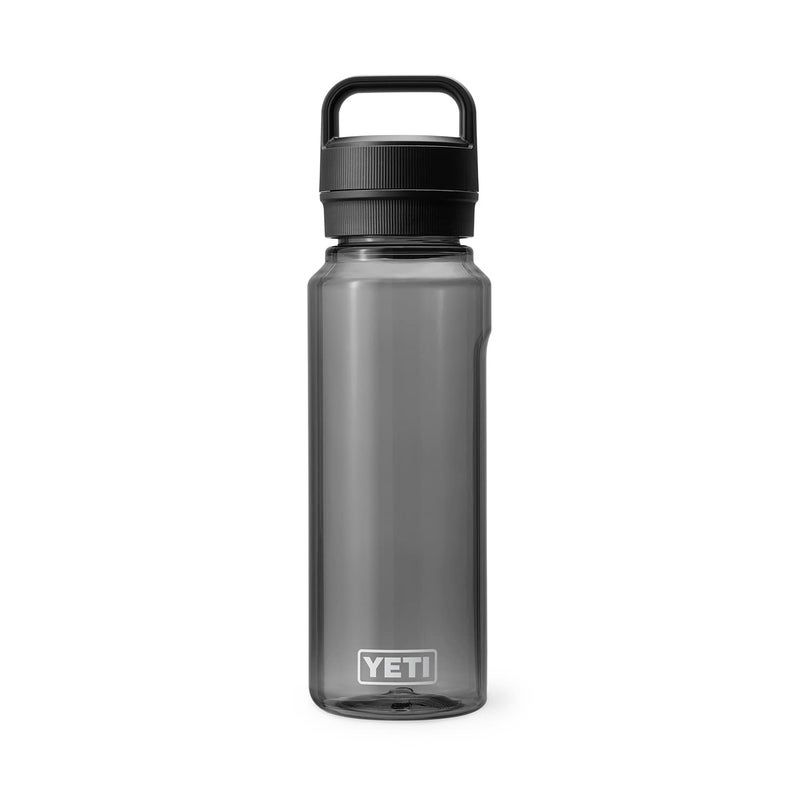 YETI Yonder 1L/34 oz Water Bottle with Leakproof Yonder Chug Cap, Charcoal - Image 1
