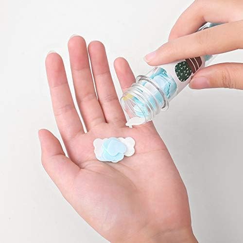 Generic CursiveTrendy Paper Soap Strips For Travel Essential For Women Men Kids Travel Accessories Dissolvable Sheets For Hand Wash Tube Box Pack of 3 BlueberryStrawberryWatermelon  - Image 3