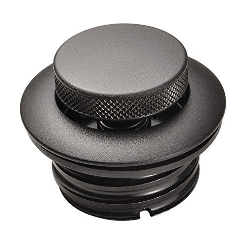 Black PopUp Gas Cap for Harley Electra Glide and Tour Glide Models  VENTED Right Hand Threads  Motorcycle Gas Tank Cap
