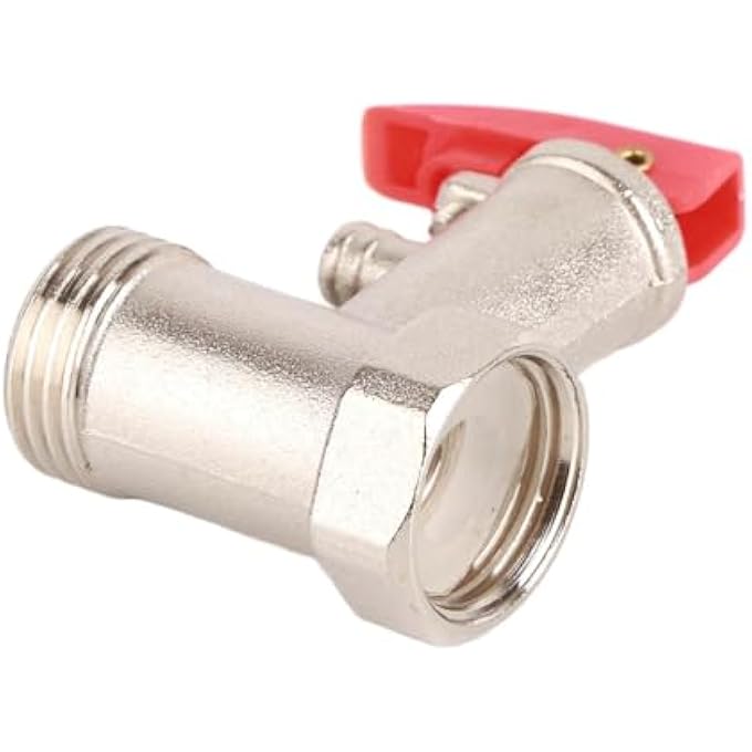 G1/2IN BRASS SAFETY VALVE SET 100Ƒ 0.9MPA PRESSURE RELIEF DEVICE PREVENTS EXPLOSION FOR ELECTRIC WATER HEATER CHECK VALVE ENERGY SAVING - Image 1