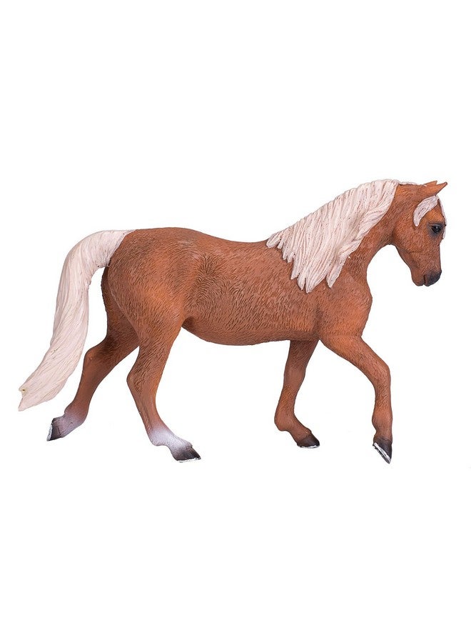 MOJO Morgan Stallion Palomino Realistic Equestrian Horse Club Hand Painted Toy Figurine - Image 1