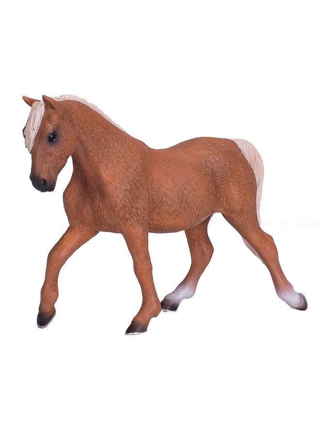 MOJO Morgan Stallion Palomino Realistic Equestrian Horse Club Hand Painted Toy Figurine - Image 2