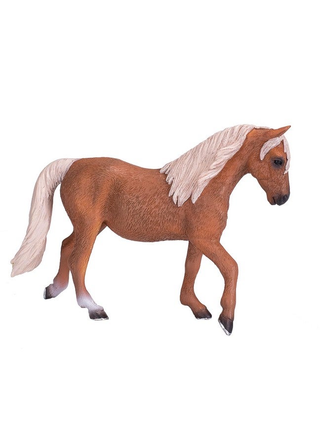 MOJO Morgan Stallion Palomino Realistic Equestrian Horse Club Hand Painted Toy Figurine - Image 4