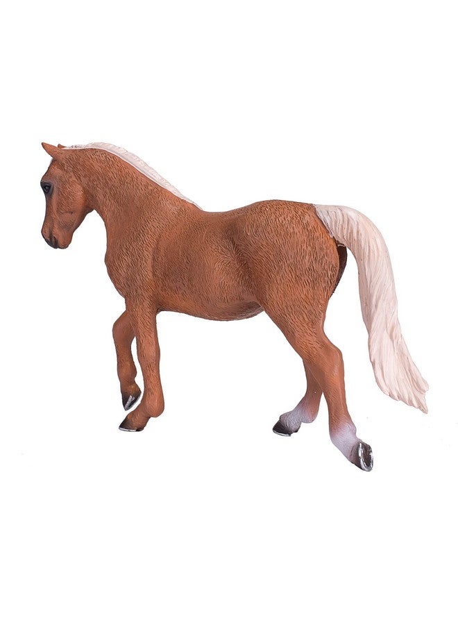 MOJO Morgan Stallion Palomino Realistic Equestrian Horse Club Hand Painted Toy Figurine - Image 5