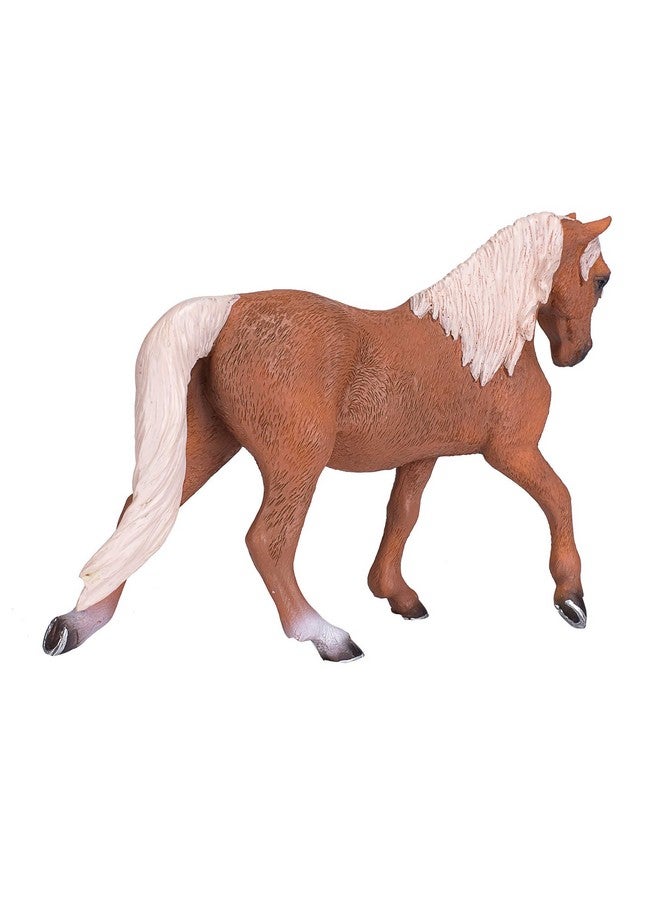 MOJO Morgan Stallion Palomino Realistic Equestrian Horse Club Hand Painted Toy Figurine - Image 3