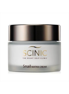 SCINIC Snail Matrix Cream 1.69 fl oz (50m) | Super-Moist Cream for Skin Elasticity that Absorbs Quickly without Stickiness | Moisturizing & Firming Snail Cream | Korean Skincare  - Image 1