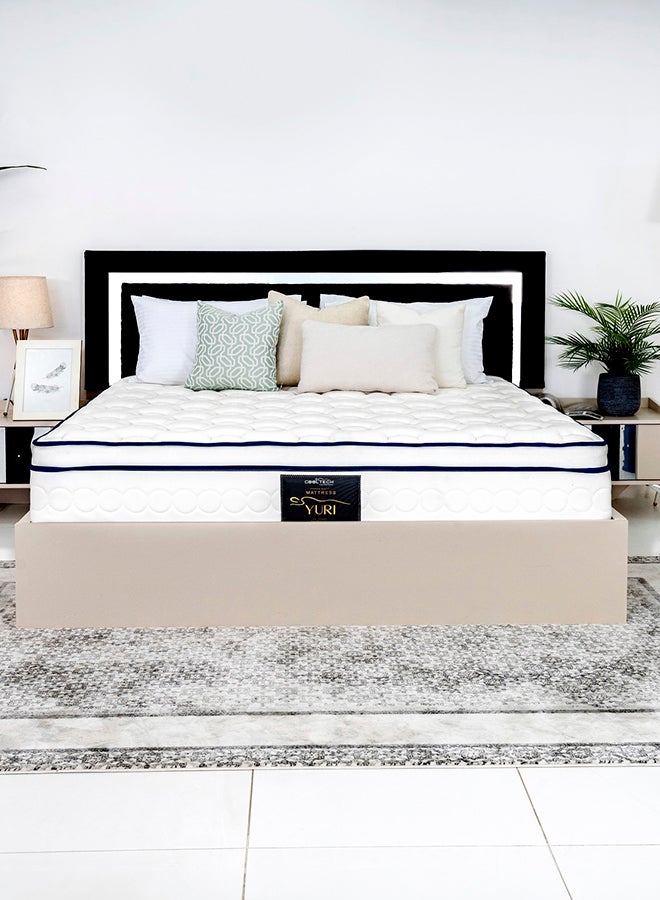 ROYAL FURNITURE Yuri Mattress King Size 200x180x33 cm  - Image 1