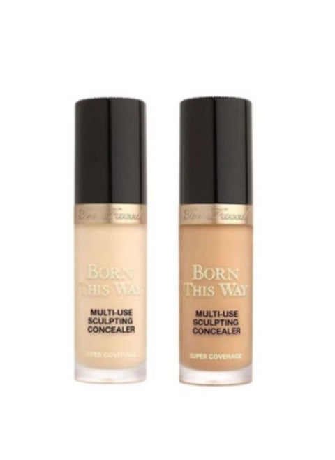 Too Faced Concealer Vanilla + Too Faced Concealer Warm Sand